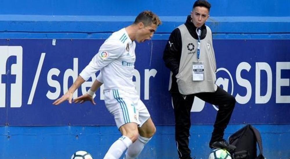 لاعب ريال مدريد كريستيانو رونالدو