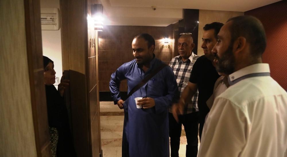 وكيل وزارة الأوقاف يتفقد حجاج الجالية الفلسطينية بمصر1