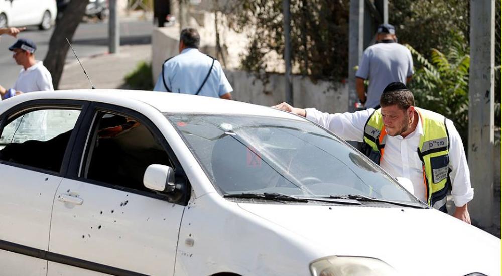 سيارة أبو صبيح التي نفذ منها الهجوم