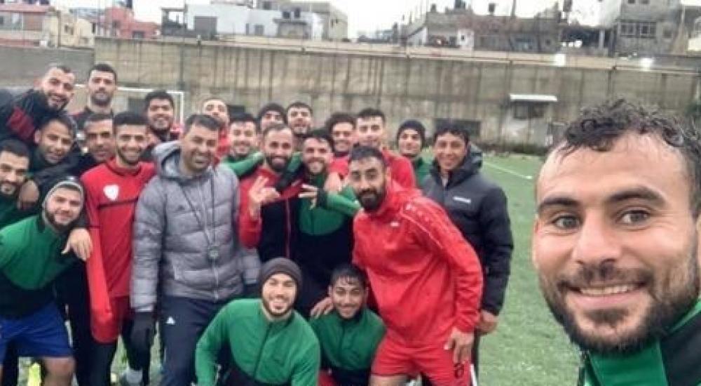 فرحة لاعبي الأمعري