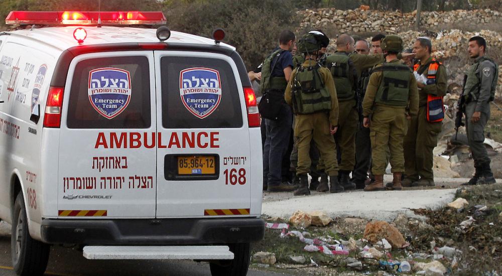 موقع عملية طعن بالضفة الغربية (أرشيف)