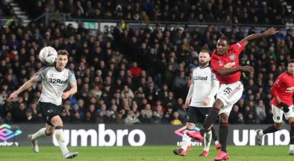 جانب من المباراة