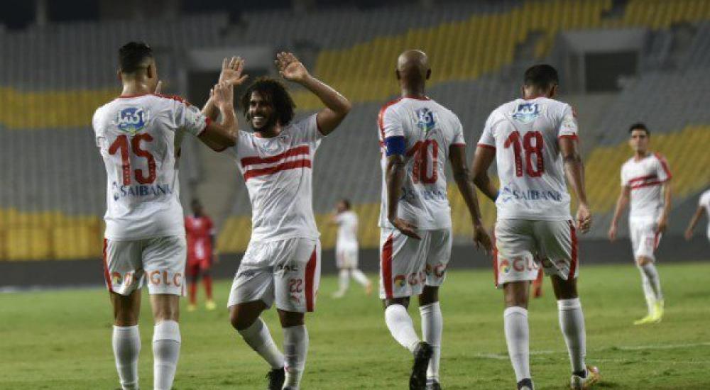 فرحة لاعبي الزمالك