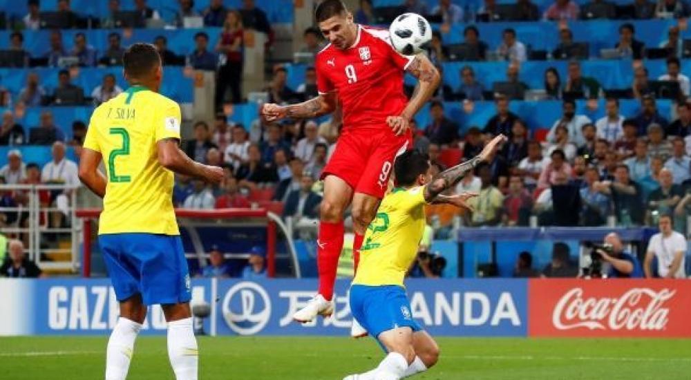 البرازيل فازت على صربيا بهدفين نظيفين