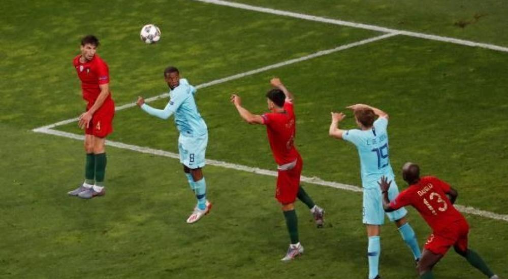 جانب من المباراة