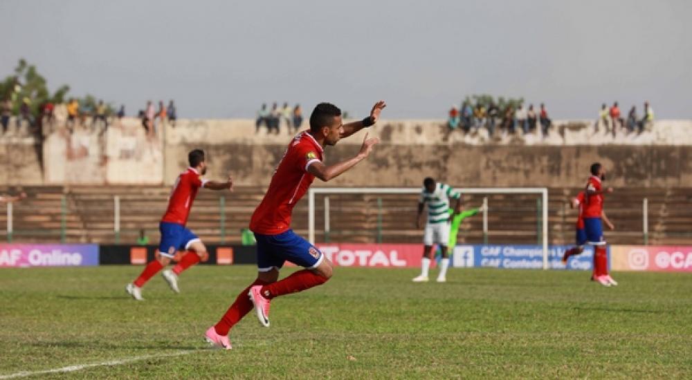 الأهلي فاز بهدفين نظيفين على القطن الكاميروني
