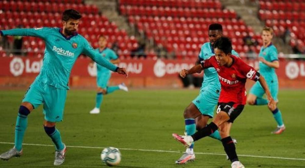 جانب من المباراة