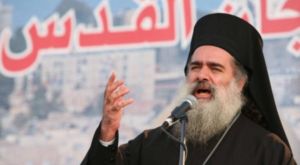 رئيس أساقفة سبسطية للروم الأرثوذكس المطران عطا الله حنا