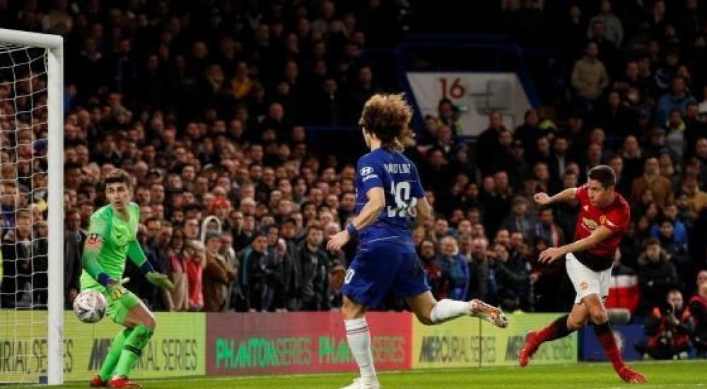 جانب من المباراة