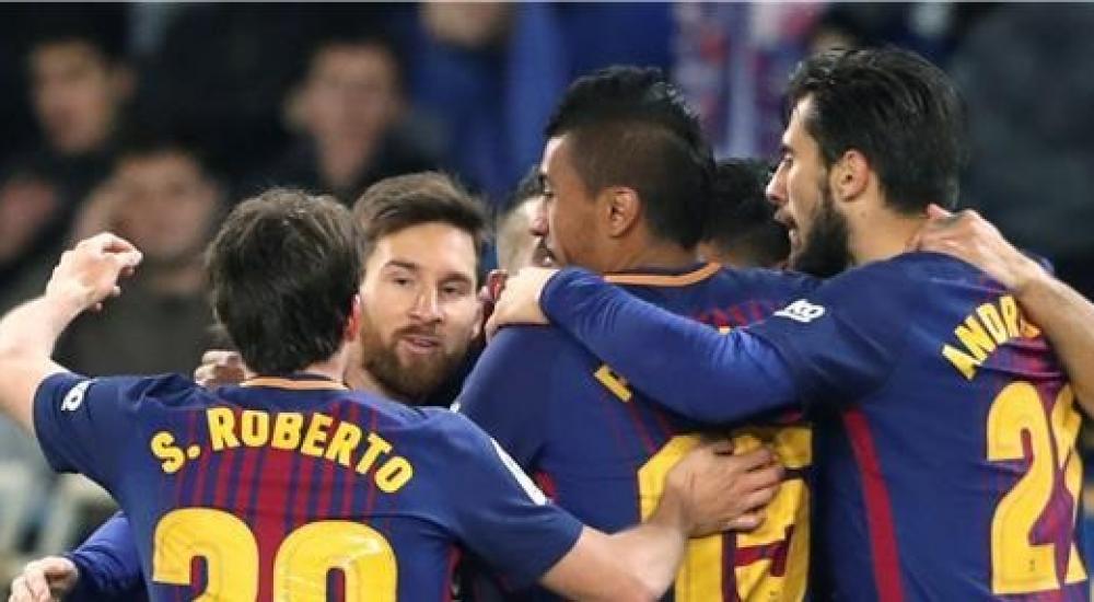 برشلونة بات الفريق الوحيد الذي لم يخسر في البطولات الأوروبية الكبرى