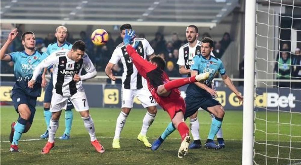 رونالدو سجل هدف التعادل