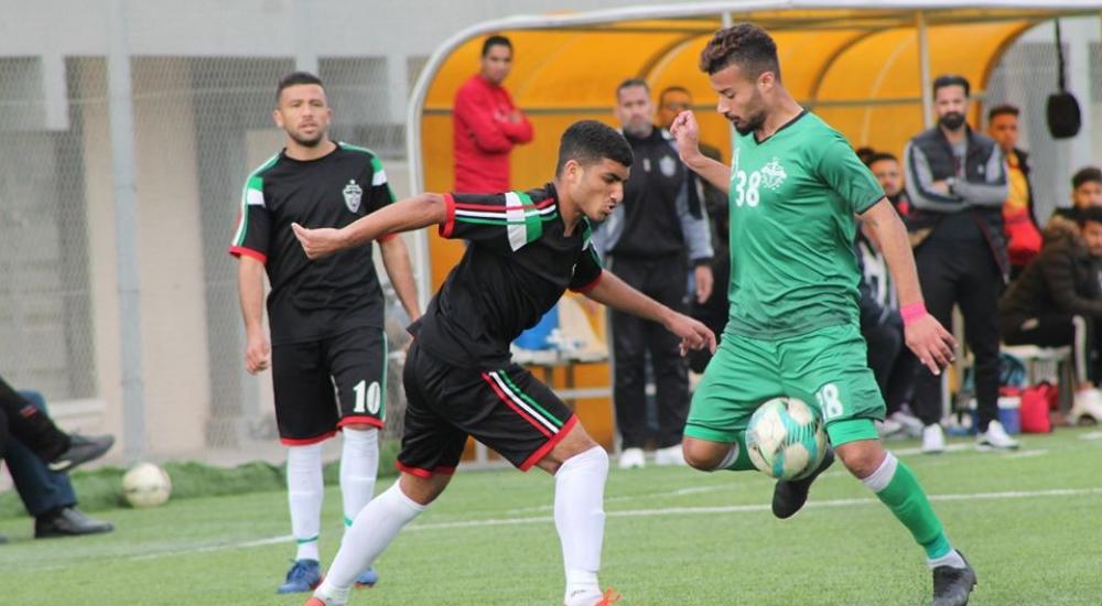 جانب من مباريات كأس غزة