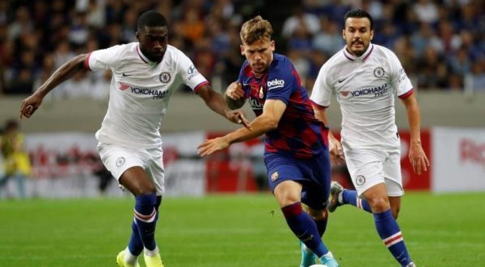 جانب من المباراة