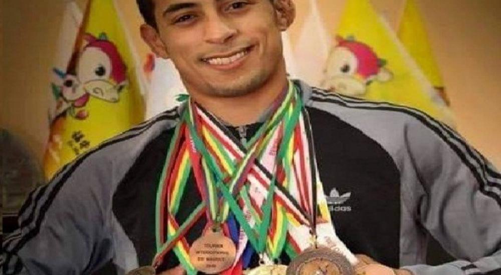 اللاعب الليبي محمد الهادي الكويسح
