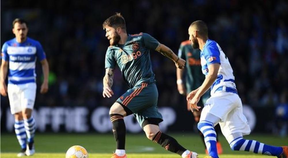 جانب من المباراة