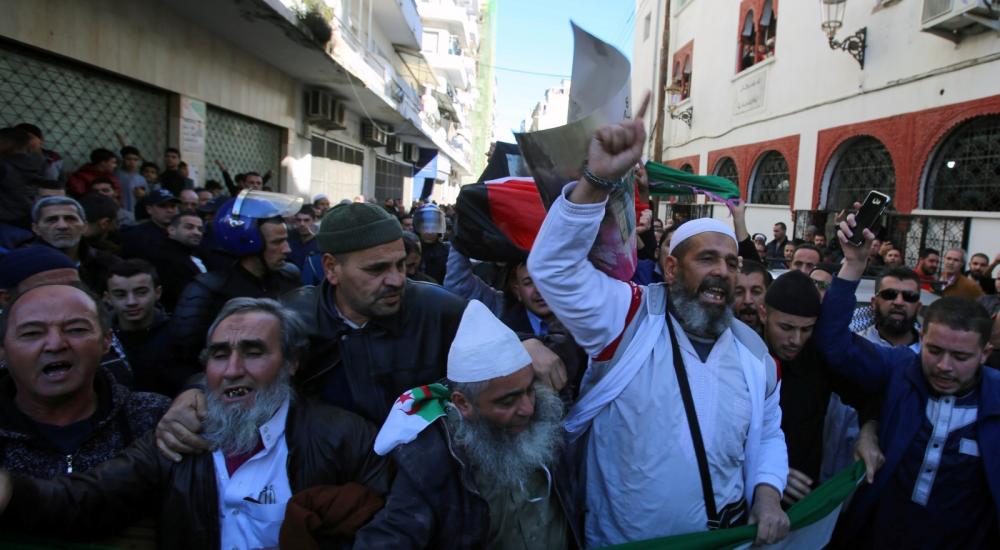 مظاهرات في الجزائر رفضا للقرار الأمريكي بشأن القدس