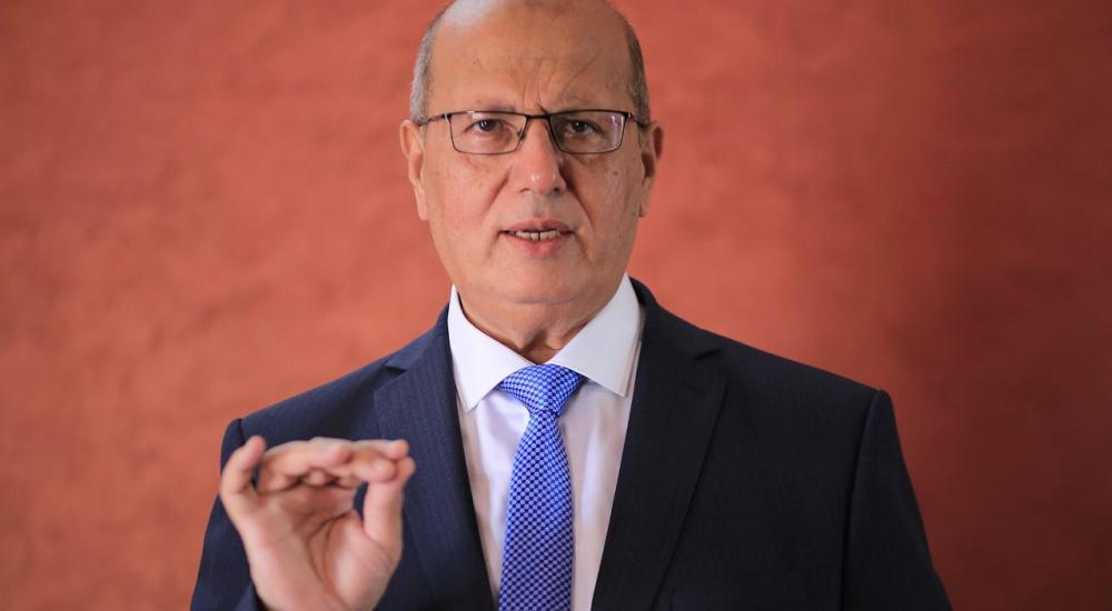 النائب جمال الخضري رئيس اللجنة الشعبية لمواجهة الحصار غزة