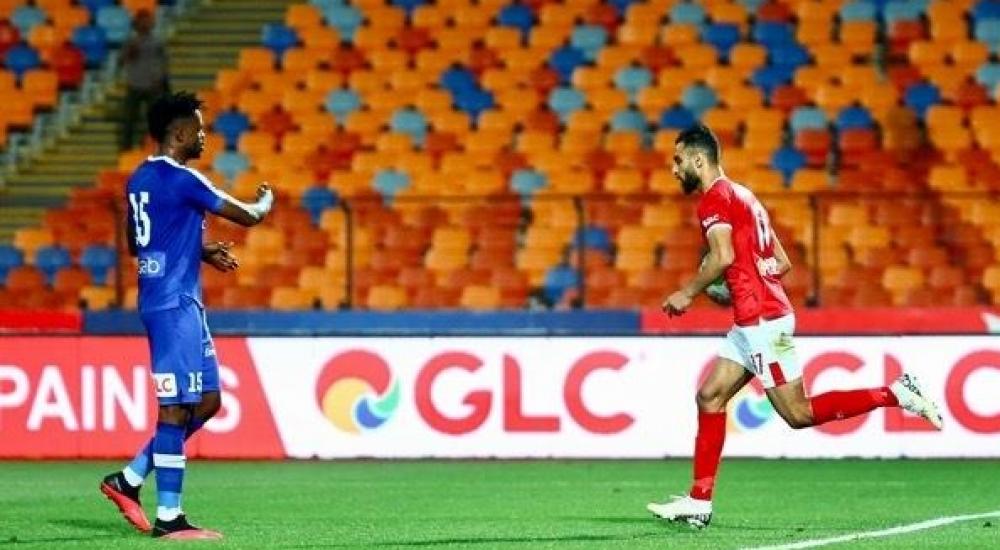 جانب من المباراة