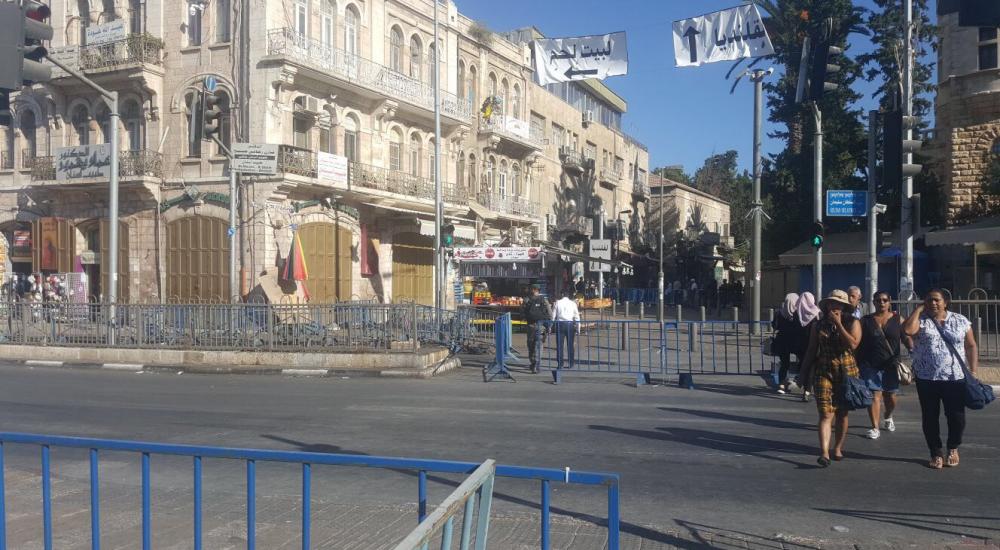 اغلاق الطرق المؤدية للأقصى