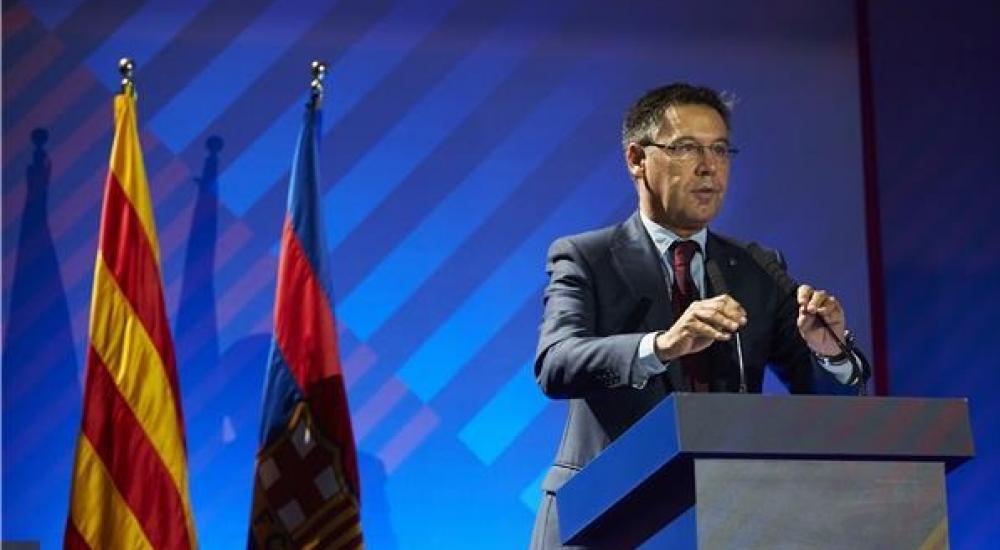 رئيس نادي برشلونة جوسيب ماريا بارتوميو