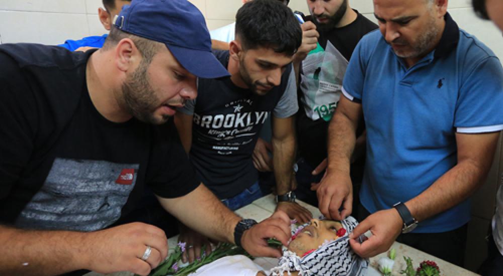 جثمان الشهيد محمد لطيفة 