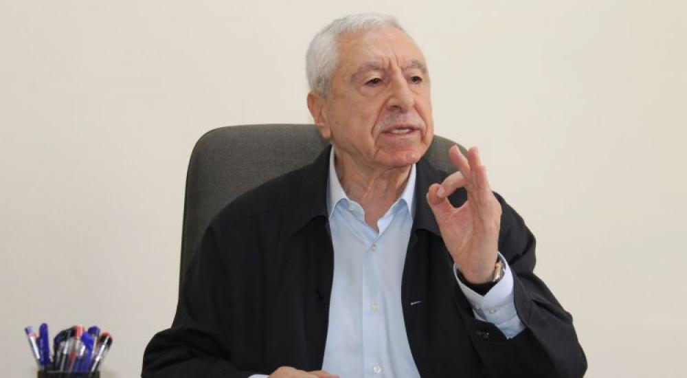 الأمين العام للجبهة الديمقراطية لتحرير فلسطين نايف حواتمة