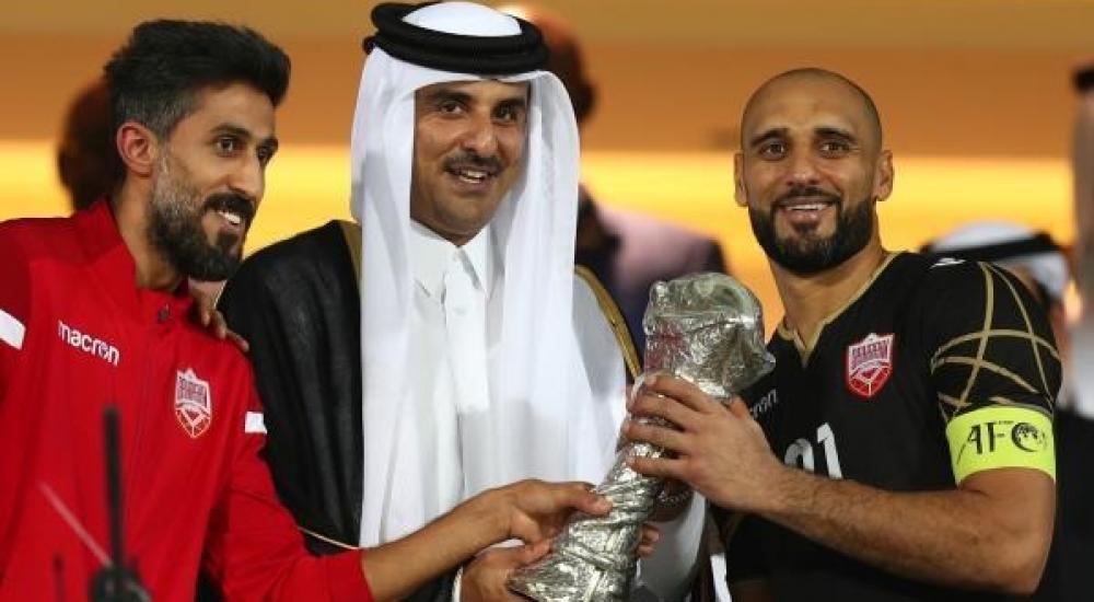 استلام كأس الخليج