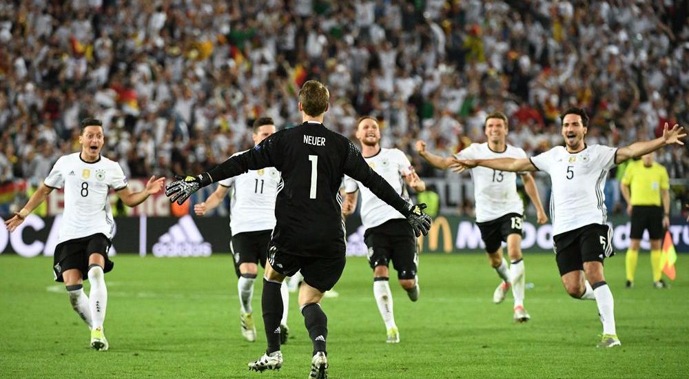 فرحة الألمان بالفوز
