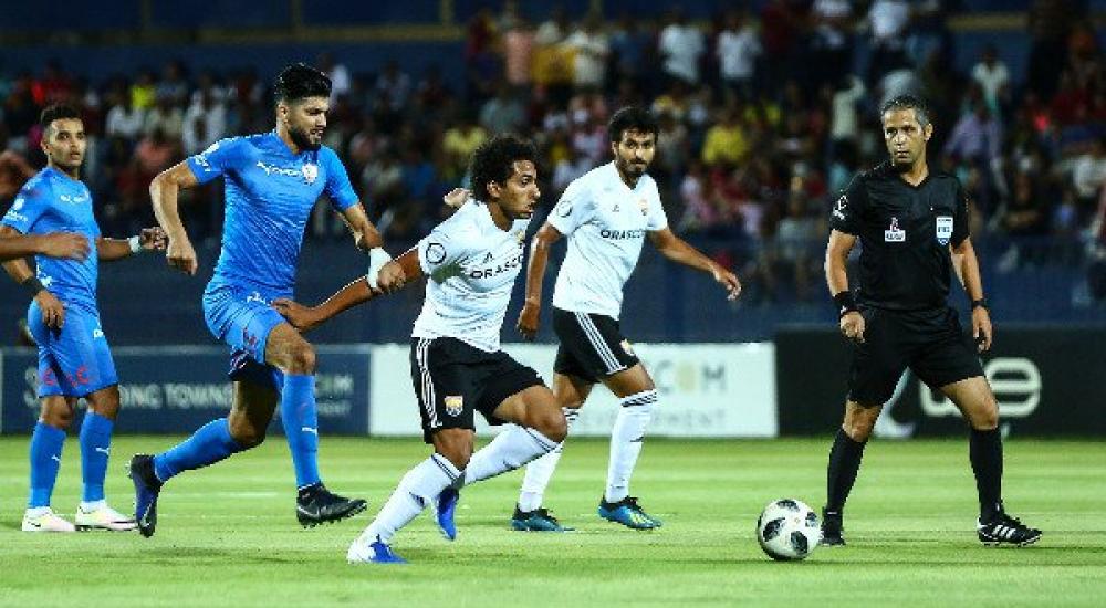 جانب من المباراة