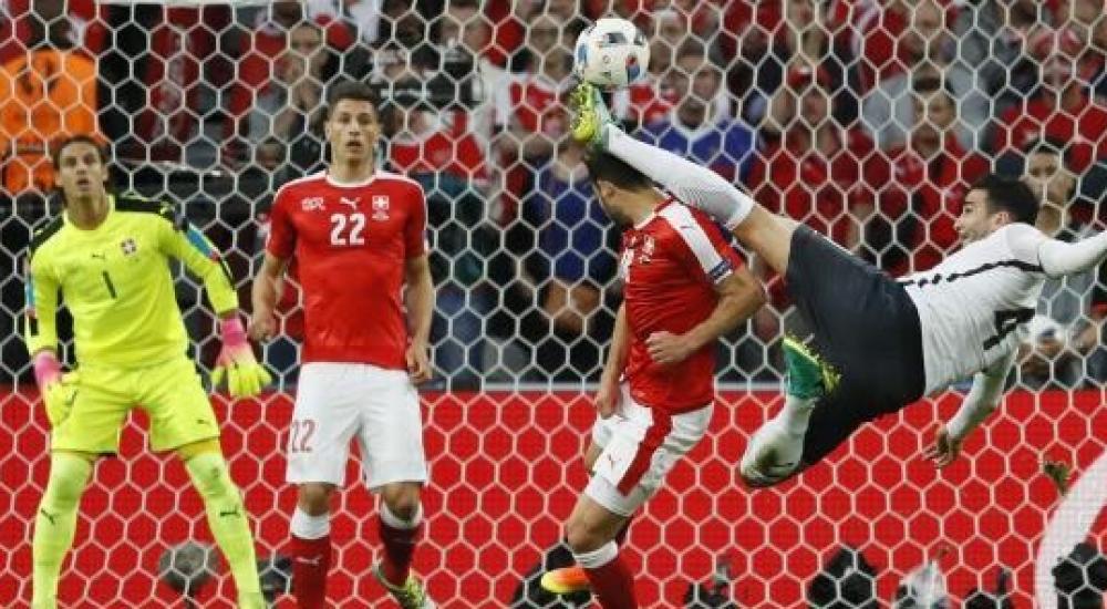 جانب من المباراة