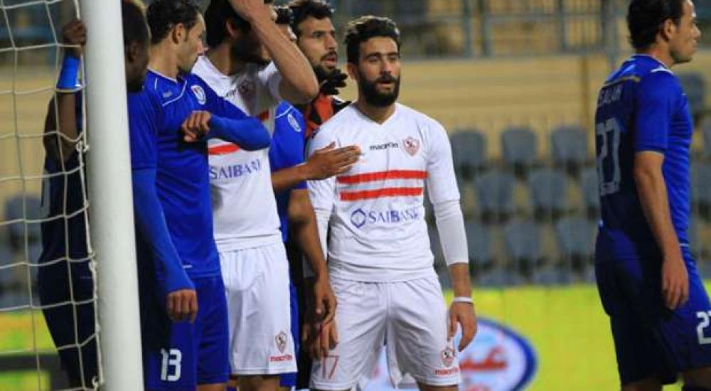 الزمالك تعادل مع سموحة بهدف لمثله