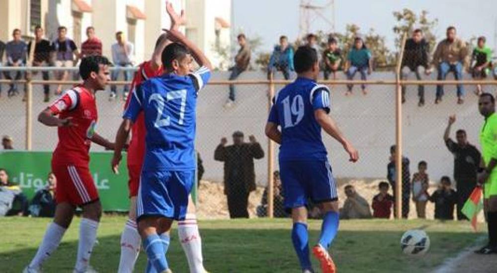 شباب رفح فاز على خدمات خانيونس بهدف نظيف