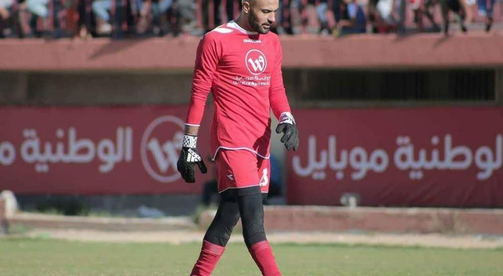 حارس غزة الرياضي إسماعيل المدهون
