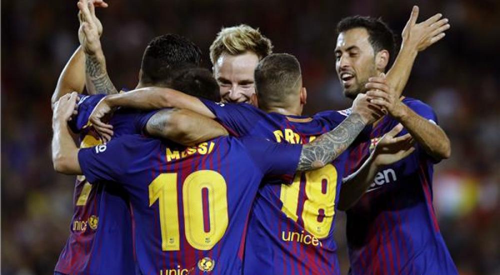 لاعبو برشلونة