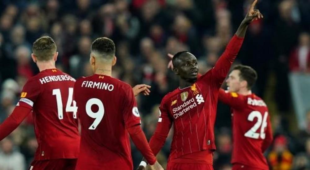 فرحة ليفربول بهدف المباراة الوحيد