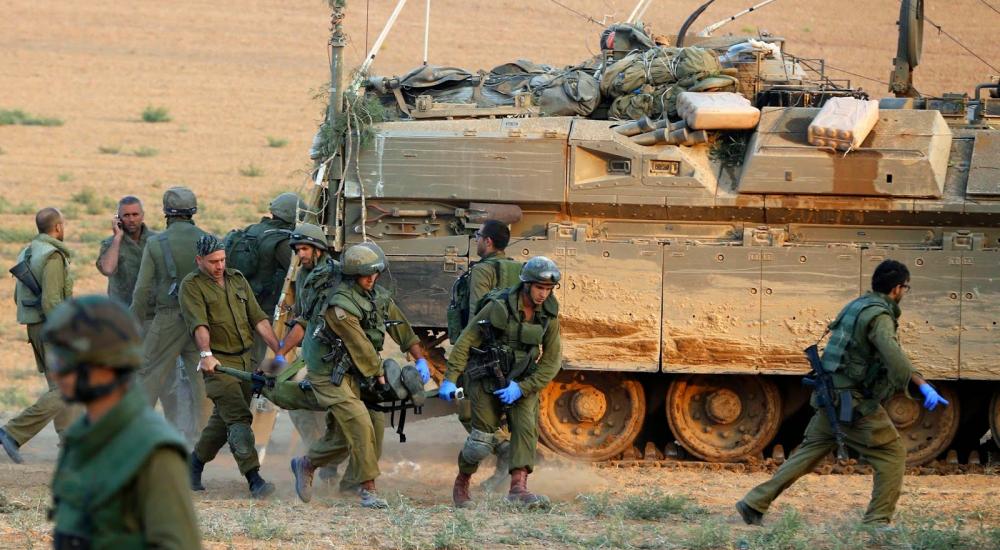 نقل قتلى و مصابين جيش الاحتلال - صورة ارشيفية