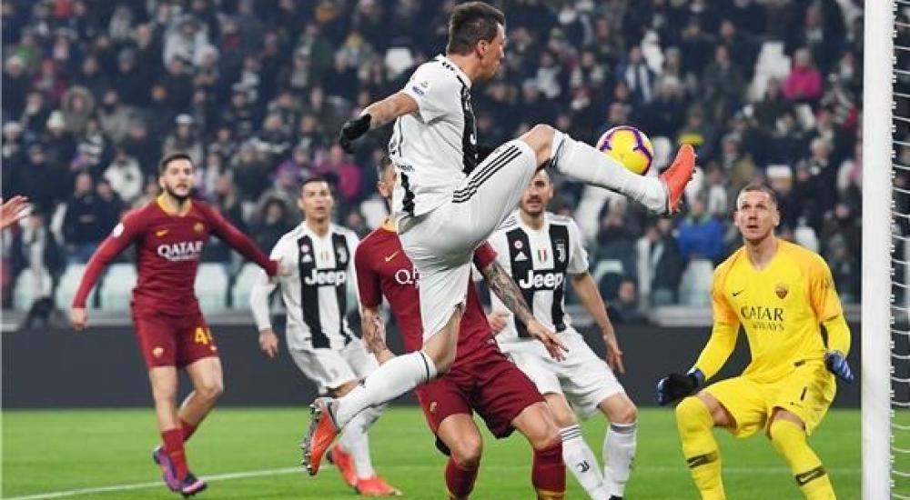 جانب من المباراة