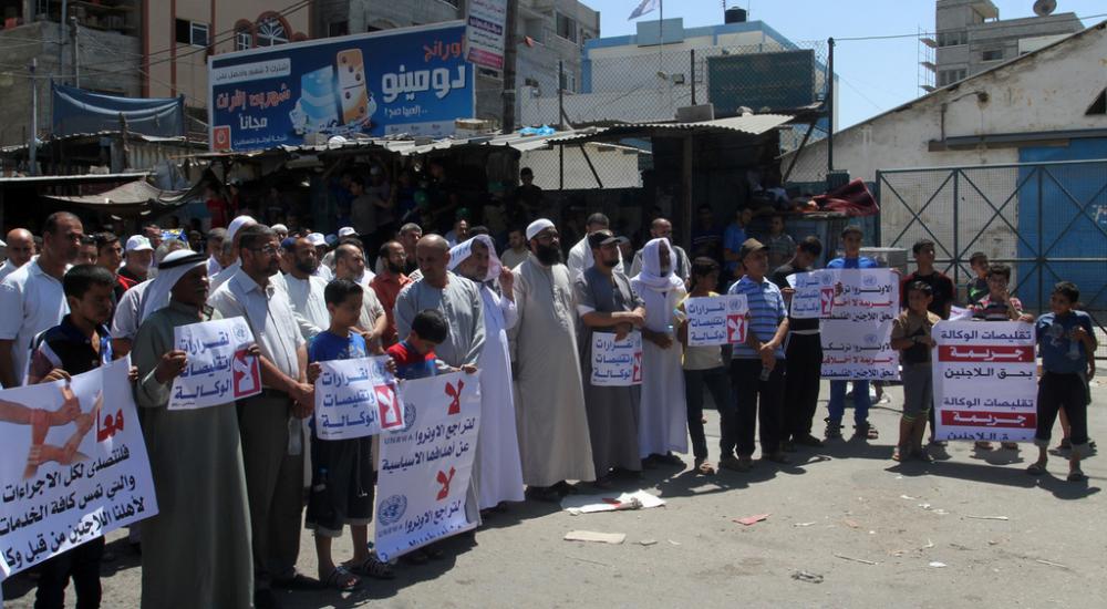 جانب من مسيرات اليوم