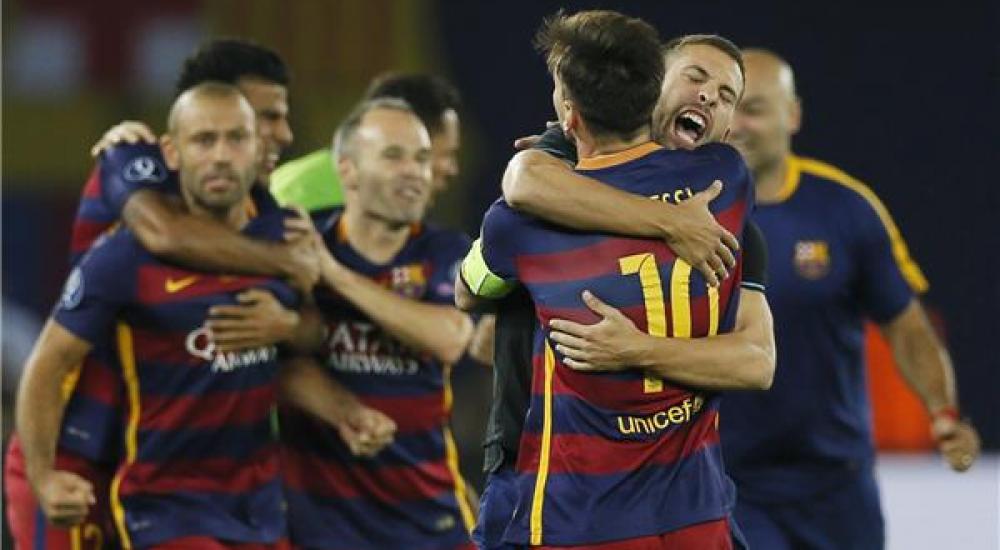 برشلونة فاز بدوري الأبطال 5 مرات سابقاً