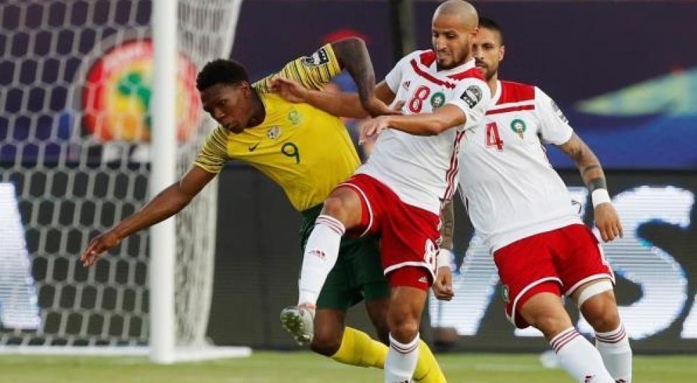 جانب من المباراة