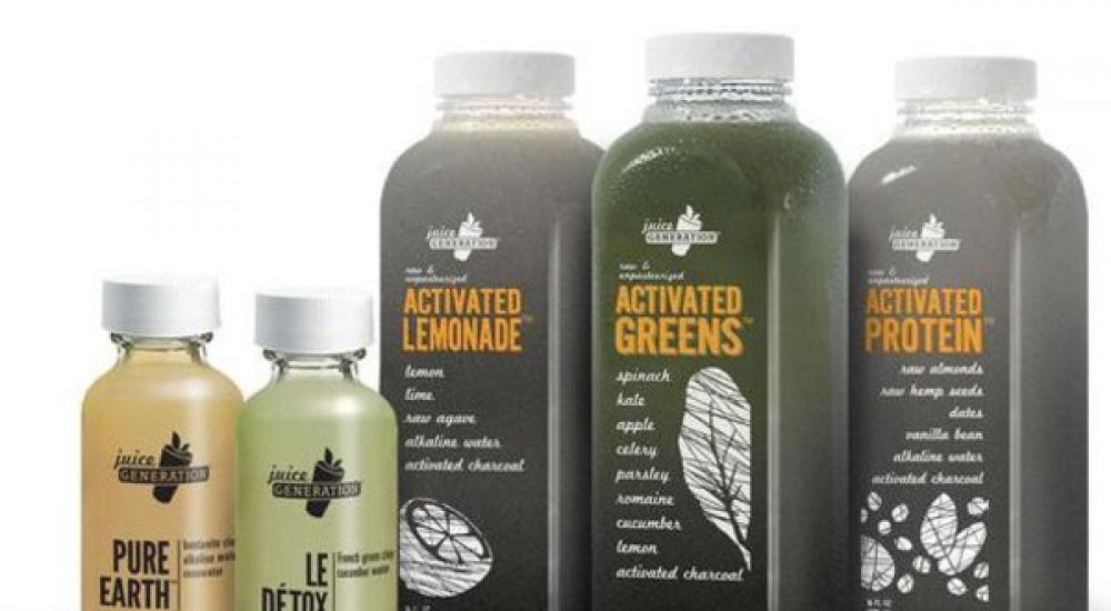 عصير من الفحم والطين