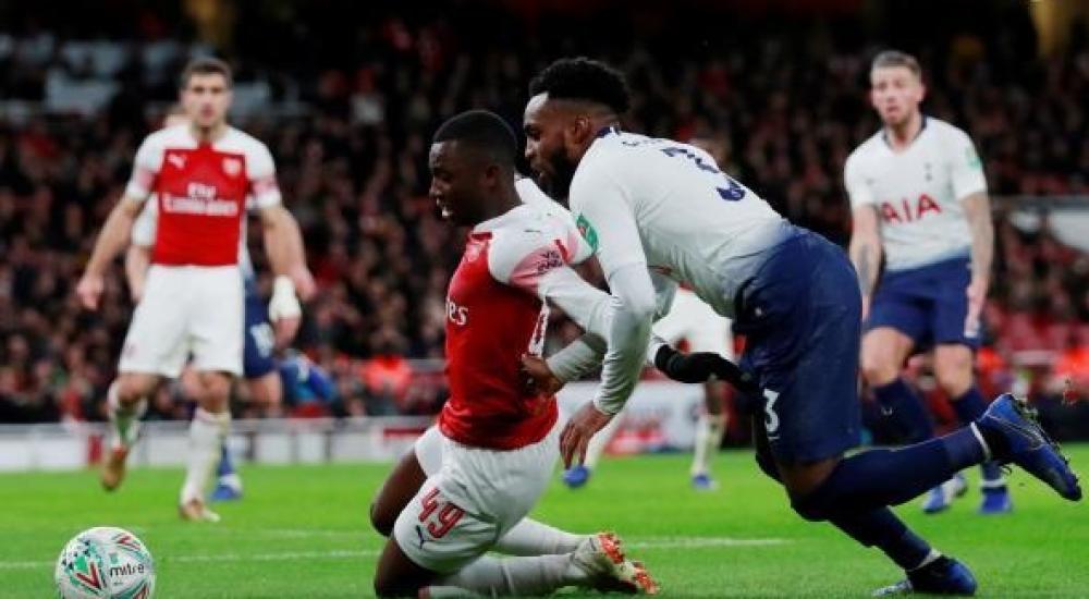 جانب من المباراة