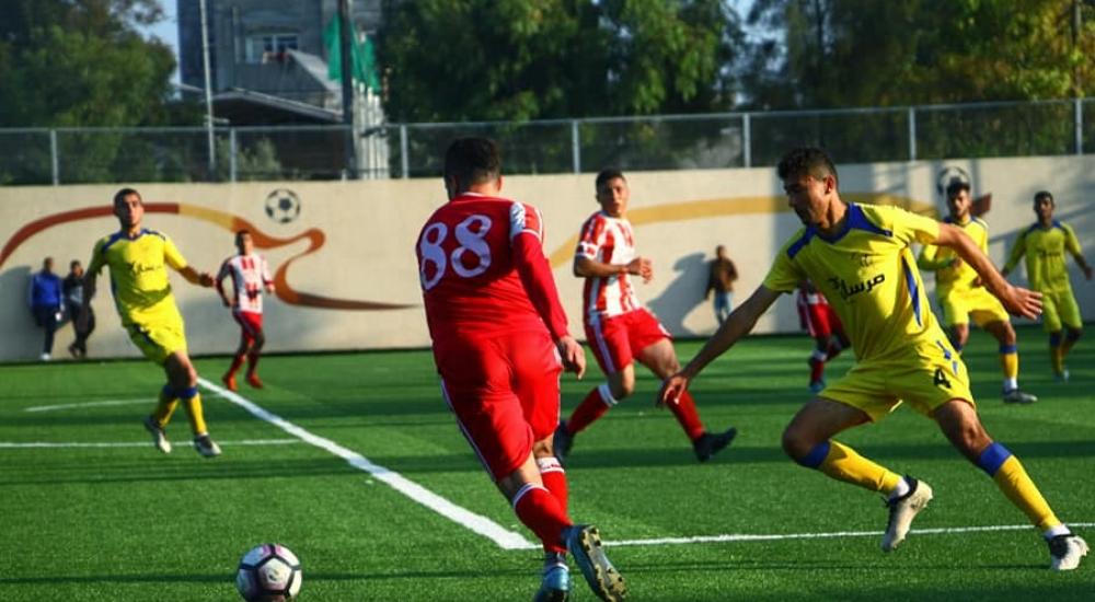 التفاح فاز على بيت حانون بثلاثية لهدف