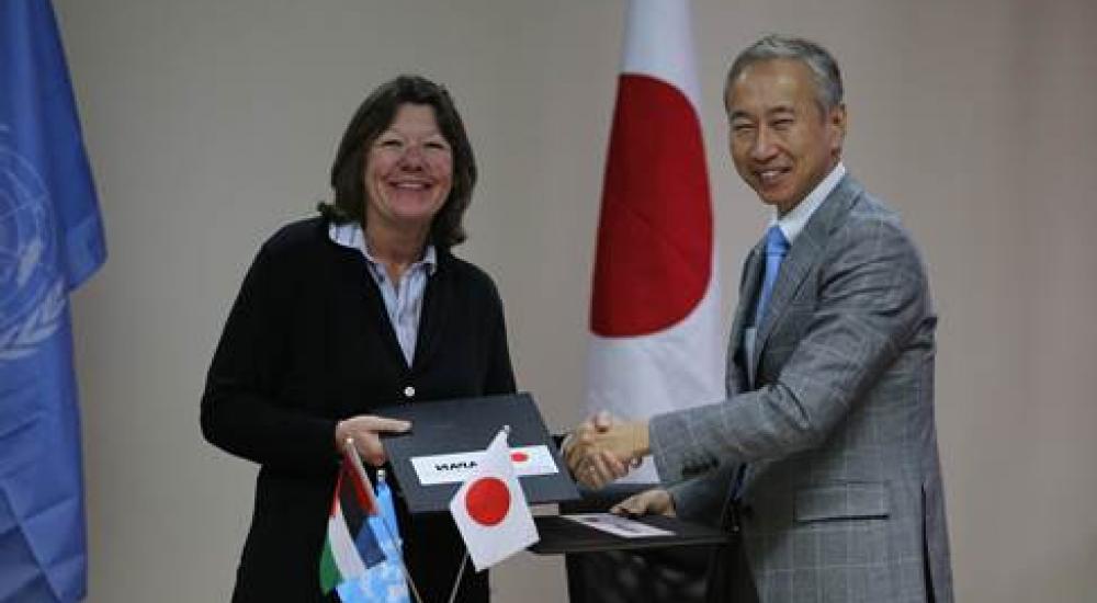 جانب من توقيع الاتفاقية المشتركة