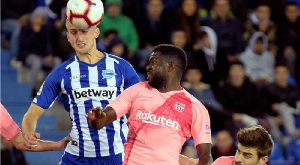 جانب من المباراة