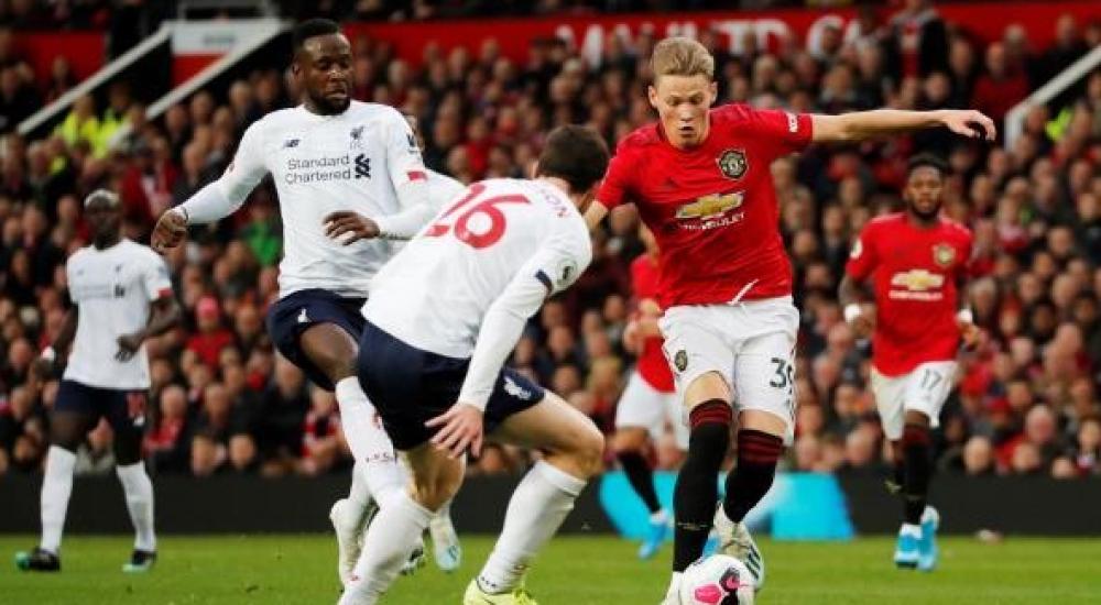 جانب من المباراة