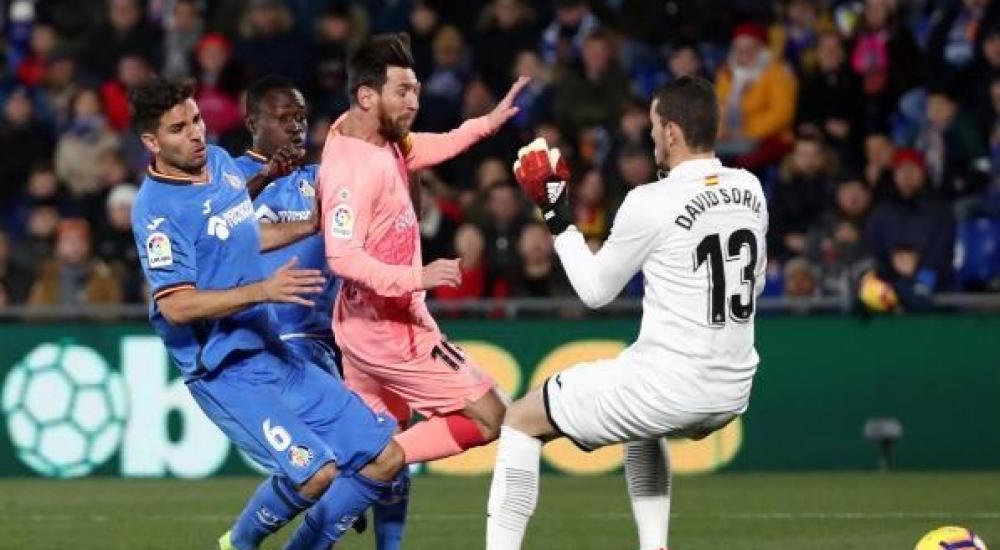 برشلونة فاز بهدفين لواحد