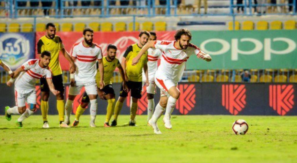 جانب من المباراة