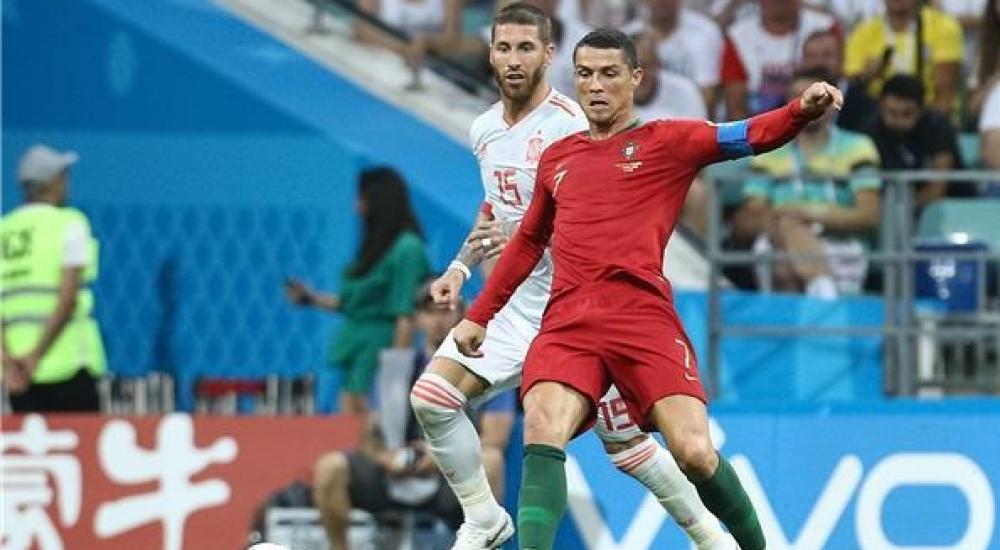 جانب من المباراة