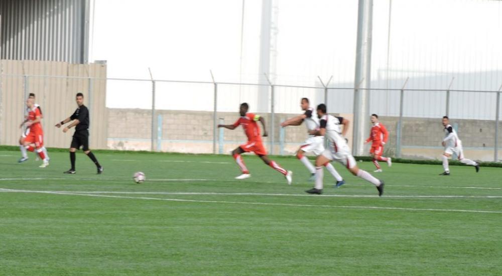 جانب من المباراة